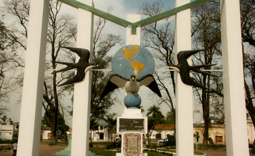 The Swallows’ Arrival Monument