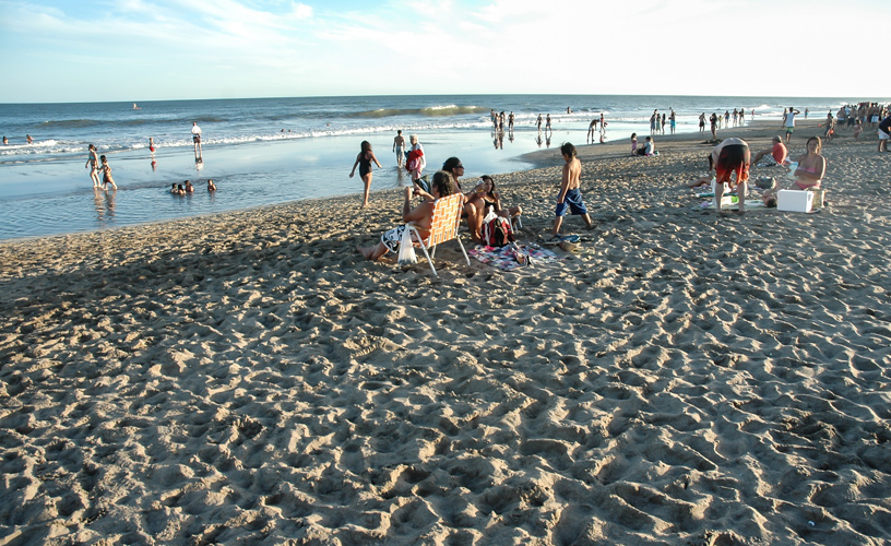 The beaches of Villa Gesell