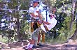 Zip-lining through a Forest in Villa La Angostura 