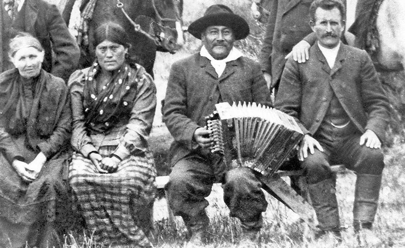 Photograph of first settlers