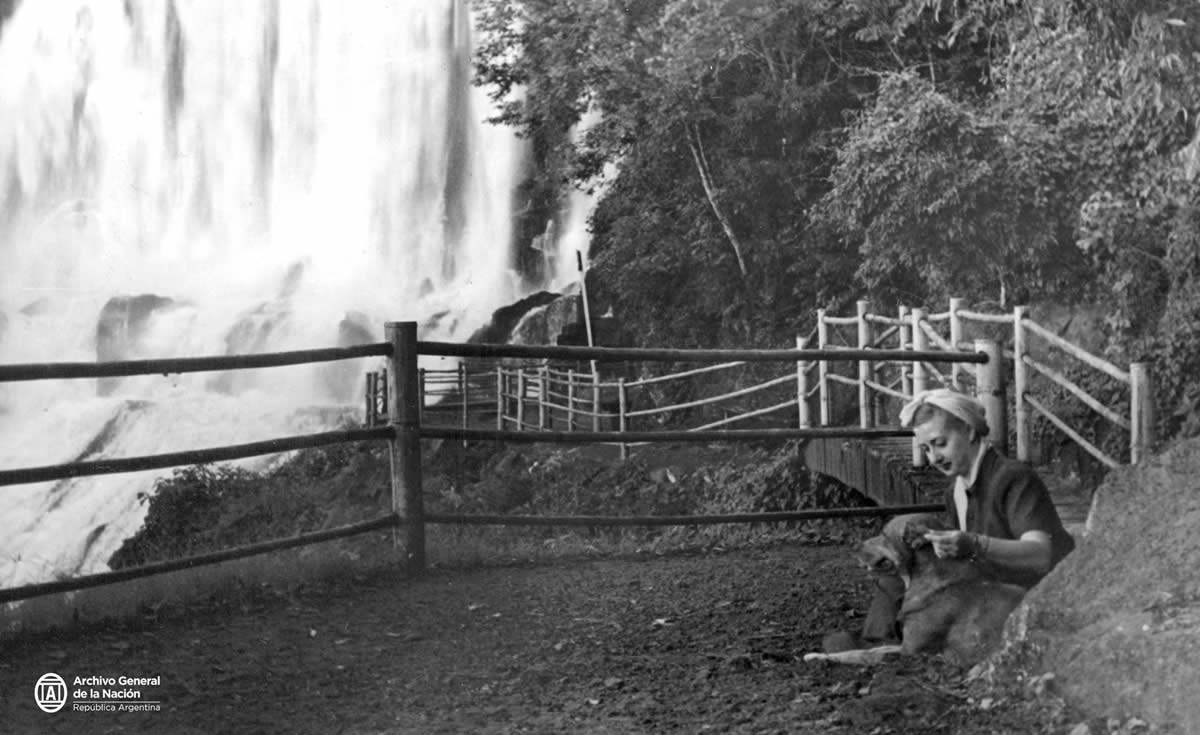 Cataratas del Iguazú 1940 - Archivo General de la Nación Argentina