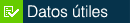 Datos Útiles
