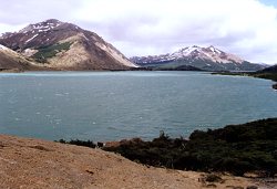 Lago Belgrano y Cerro San Lorenzo