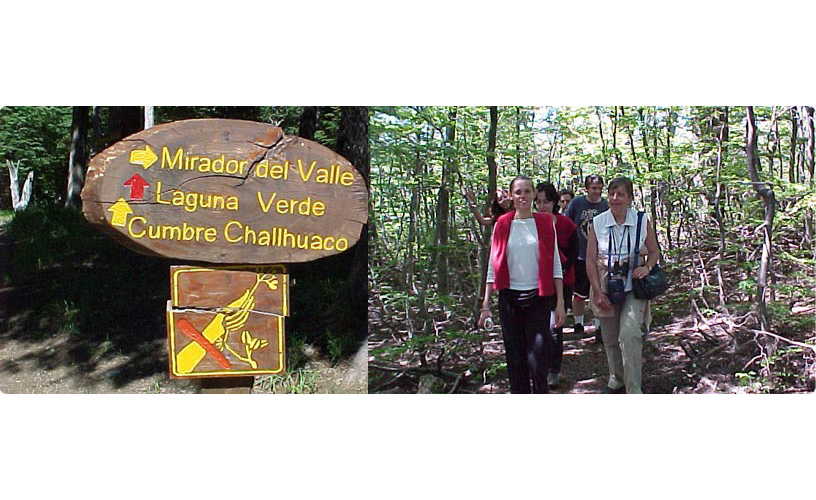 A hiking tour to Laguna Verde