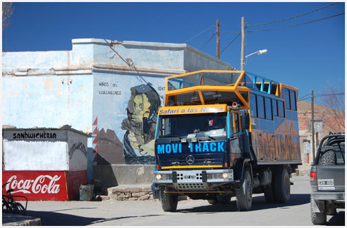 Like the Train to the Clouds but on a truck (II)