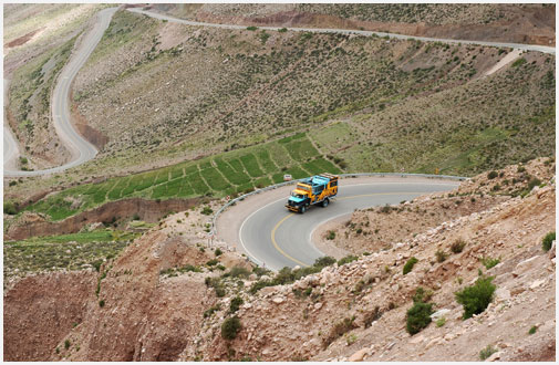 Like the Train to the Clouds but on a truck (II)