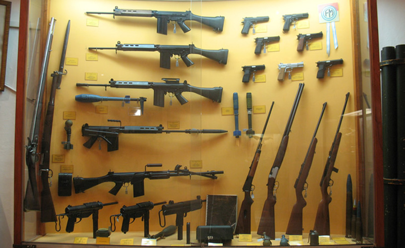 The largest display of weapons in South America
