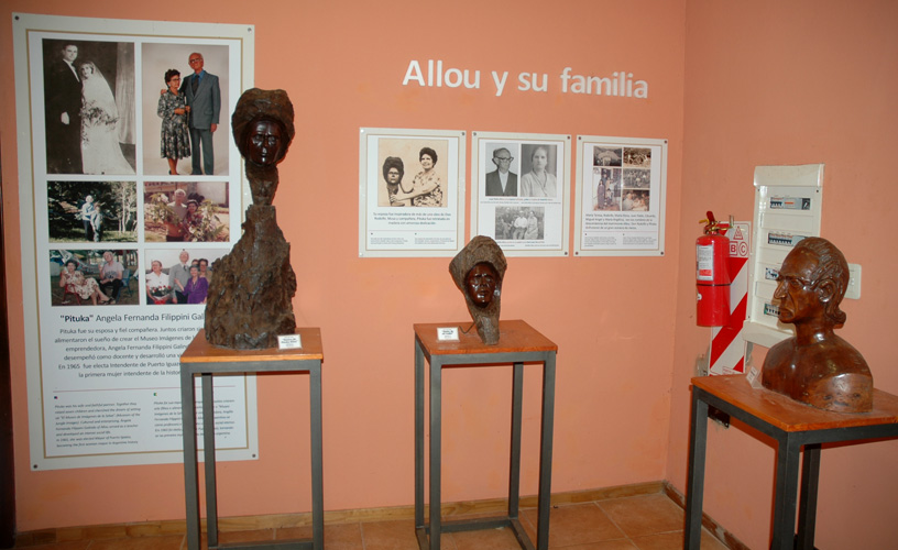 Sculpture of a Paraguayan artist