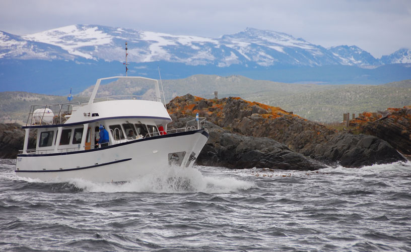 Navigating the famous Beagle Channel