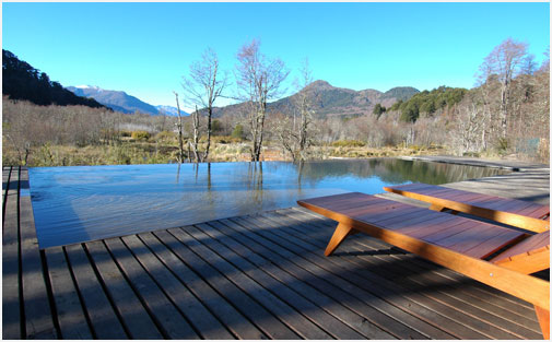 Hot Spring Spa at Lahuen Co