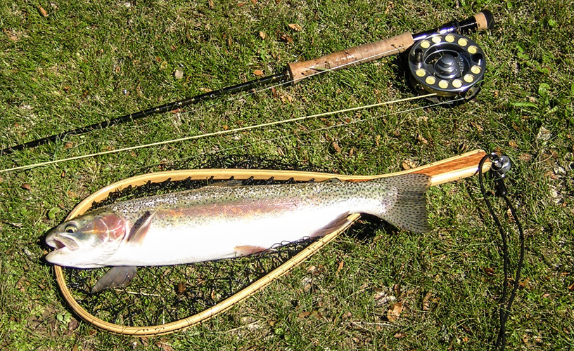 The fly-fishing equipment