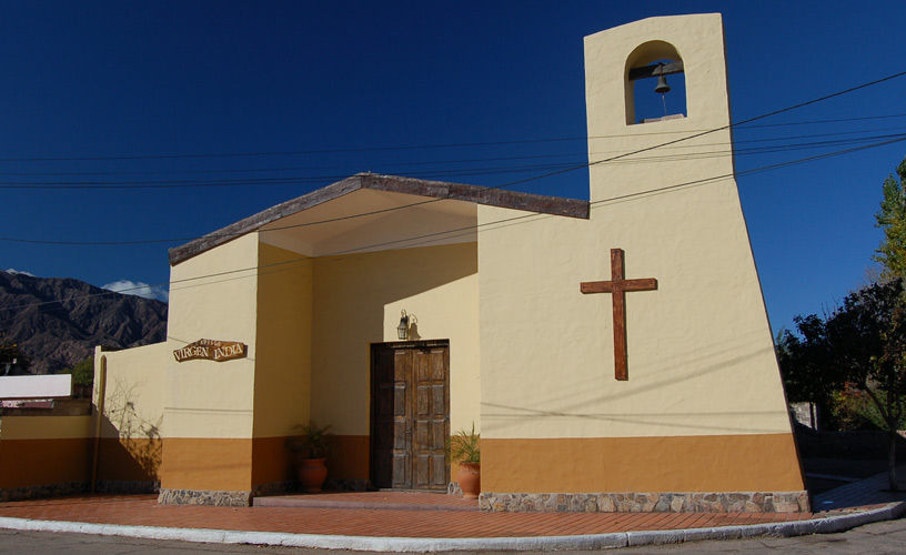 Capilla de la Virgen India, Sanagasta
