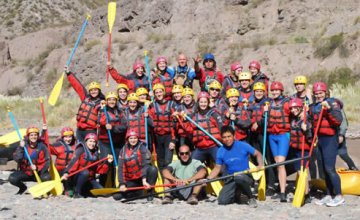 Rafting por el ro Mendoza, pura adrenalina