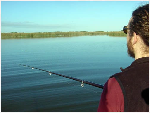 Un d�a de pesca en la Salada Grande de Madariaga