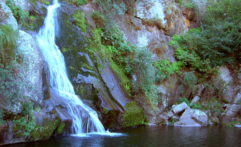 12-meter-high waterfall