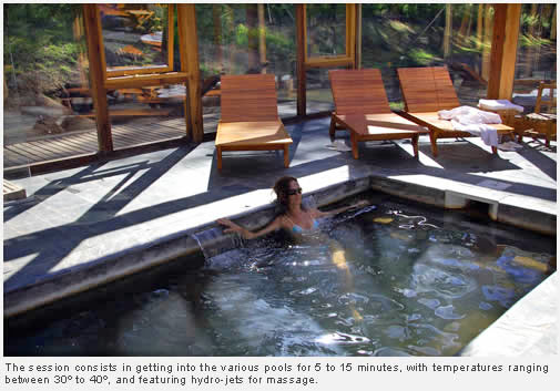 At Lahuen Co Hot Springs
