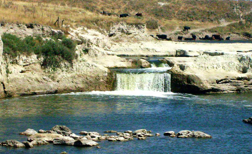 The Quequén Salado River