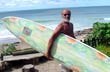 The pioneer of Surfing in Mar del Plata