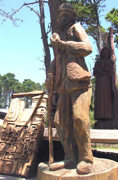 Escultura de madera - Autor: Pablo Etchevers