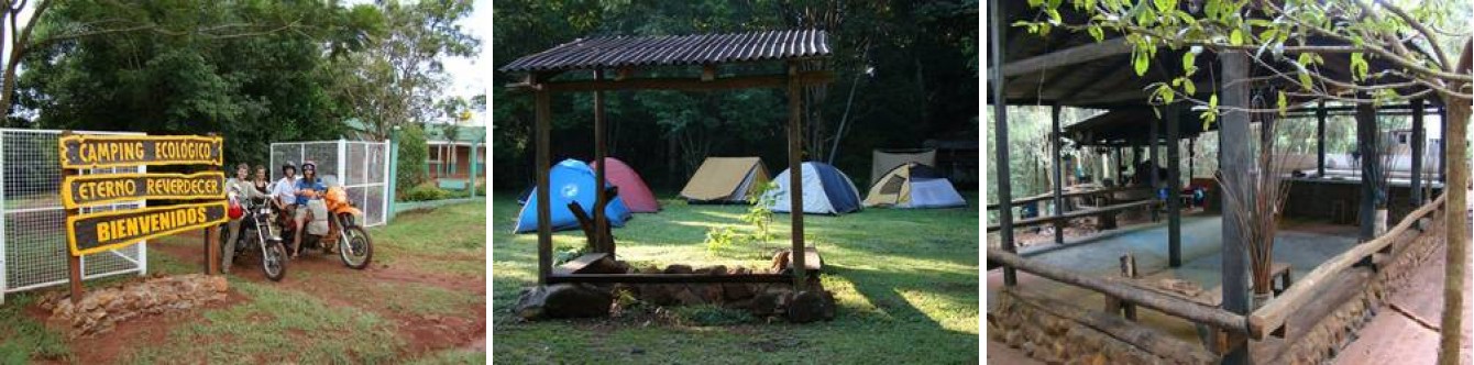 Ecologic camping sites Eterno Reverdecer