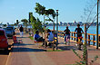 Disfrutando la costanera - Foto: Jorge Gonz�lez