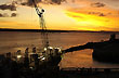 Atardecer en el puerto - Foto: Palmiro Bedeschi Atardecer en el puerto - Foto: Palmiro Bedeschi
