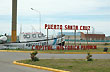 Portal de entrada a Puerto Santa Cruz - Foto: Jorge Gonz�lez