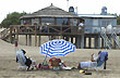 Parador en la playa - Foto: Jorge Gonz�lez