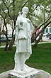Estatua en plaza San Mart�n - Foto: Jorge Gonz�lez