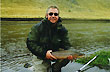 Fabulosa zana de pesca - Foto: Direcci�n de Turismo de Rio Gallegos