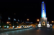 El Monumento de noche, Rosario - Photo: Andrea Rock