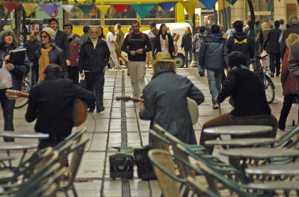 M�sicos en la peatonal - Author: ETUR - Ente Tur�stico de Rosario