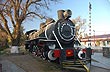 Ancient locomotive at Quijano Field - Photo: Eduardo Epifanio