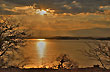 Atardecer en dique Cabra Corral - Photo: Jorge Gonz�lez