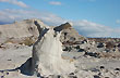 Formas y tama�os, Ischigualasto - Foto: Jorge Gonz�lez