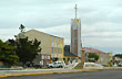 Av. San Mart�n, vista de la iglesia - Photo: Jorge Gonz�lez
