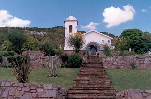Capilla en Potrero de los Funes. - Autor: Secretar�a de Turismo de San Luis