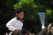 Gauchito montado - Foto: Jorge Gonz�lez