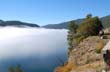 Niebla sobre el Lago Lacar - Photo: Jorge Gonz�lez