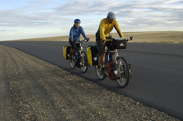 Por la Patagonia en bici