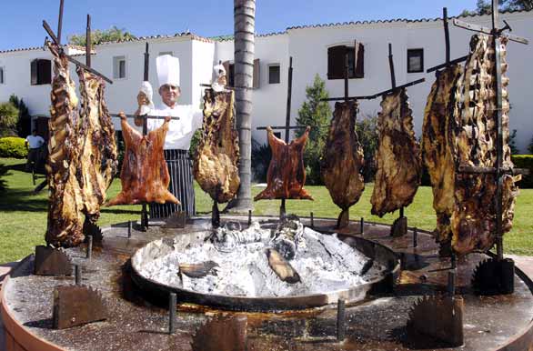 Asado criollo - Author: Palmiro Bedeschi