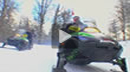 Paseo en motos de nieve