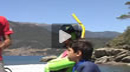Backstage del buceo en el lago L�car
