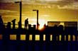 Pesca en el muelle - Foto: Secretaría de Turismo y Cultura de Villa Gesell Pesca en el muelle - Foto: Secretaría de Turismo y Cultura de Villa Gesell