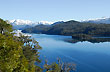 Panor�mica del lago Espejo - Foto: Jorge Gonz�lez