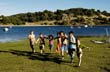 Chicos en la bah�a - Foto: Palmiro Bedeschi