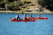 Navegando por el lago Alumin� - Foto: Jorge Gonz�lez