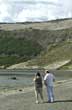 Contemplando la laguna del crater - Foto: Santiago Gaudio
