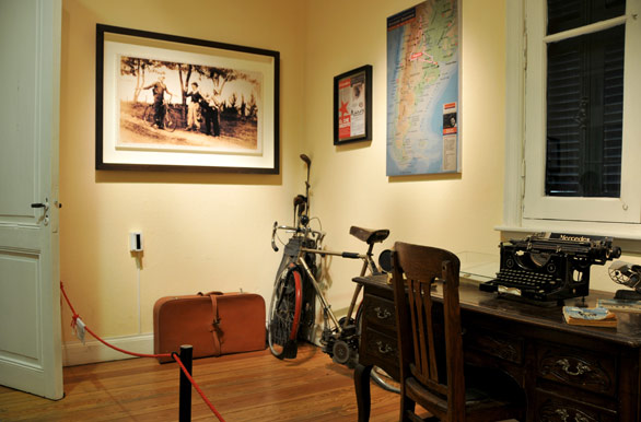 Original bicycle, Ernesto Guevara toured America. Che's Museum