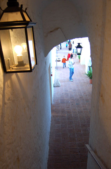 Corridor at Jesuit <i>estancia</i>